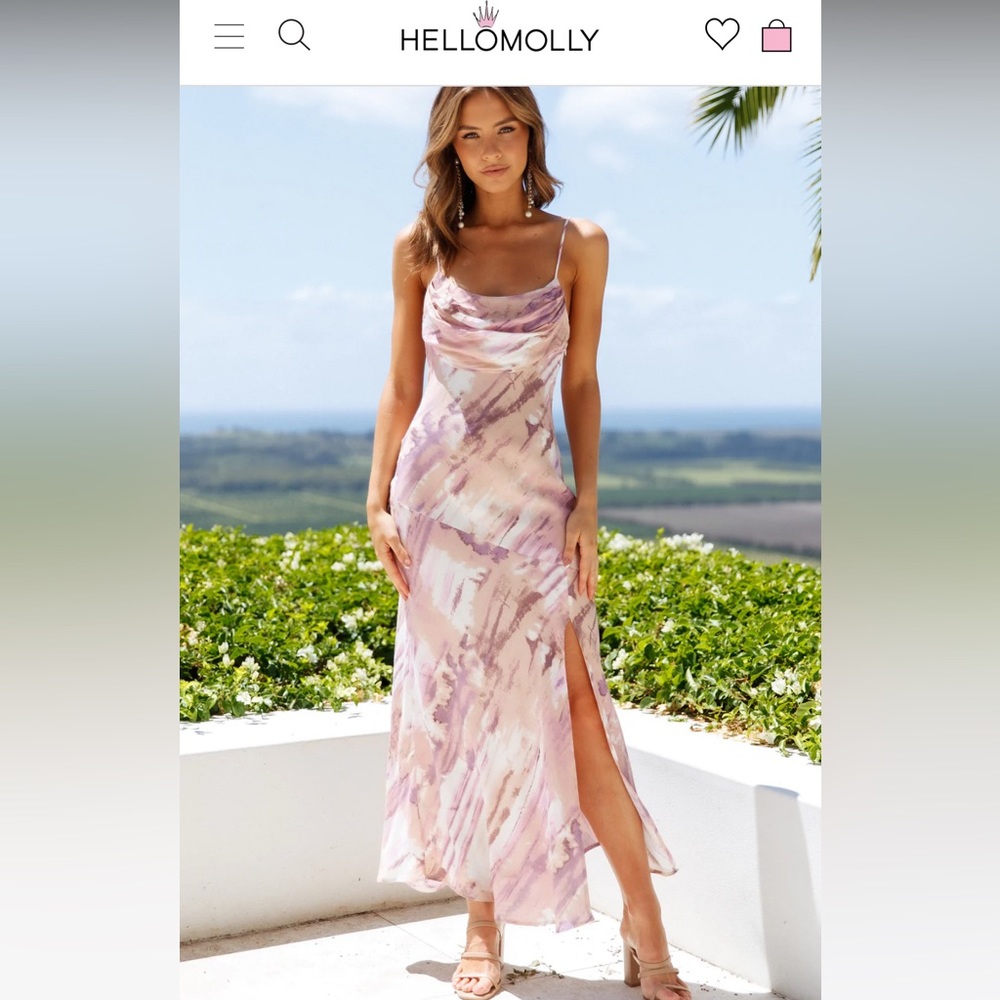 Hello Molly Full Time Glam Girl Midi Dress